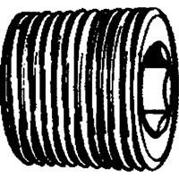 Pipe Plug (Counter Sunk Hex Head), 1/8" Dia., Brass Pronet Distribution
