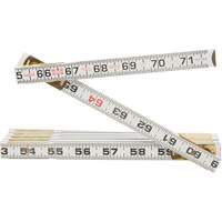 R&egrave;gle Red End Two Way, 6' lo, Bois, Graduations de 1/16" Pronet Distribution