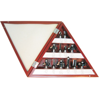 3-Flute Carbide-Tipped Router Bit Sets Pronet Distribution