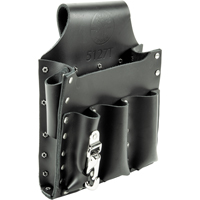 Tool Pouches, Multiple Tool Holder, Leather, 6 Pockets Pronet Distribution