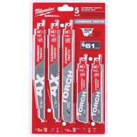 Jeu de lames en carbure Sawzall pour dents de scie Pronet Distribution
