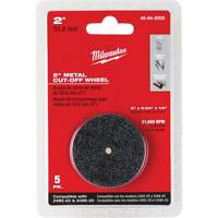 M12 Fuel Right Angle Die Grinder Cut-Off Wheels, 2" x 0.04", 1/4" Arbor, Type 1, Aluminum Oxide, 21000 RPM Pronet Distribution
