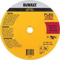 FlexVolt&reg; Metal Cut-Off Wheel, 9-1/16" x 0.078", 22.23 mm Arbor, Ceramic, Type 1 Pronet Distribution