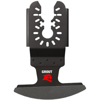 Lame oscillante au grain en diamant de taille universelle 2-3/4" pour coulis Pronet Distribution