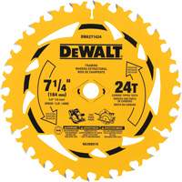 Circular Saw Blade, 7-1/4", 24 Teeth, Wood Use Pronet Distribution