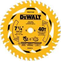Circular Saw Blade, 7-1/4", 40 Teeth, Wood Use Pronet Distribution