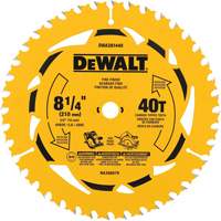 Cross Cutting Circular Saw Blade, 8-1/4", 40 Teeth, Wood Use Pronet Distribution
