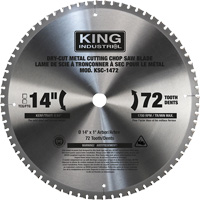 Lame de scie &agrave; tronçonner, 14", 72 dents, Pour M&eacute;tal Pronet Distribution