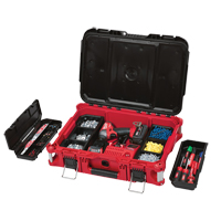 Boîte &agrave; outils Packout, 22" x 16" x 7", Noir/Rouge Pronet Distribution