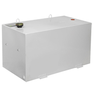 Steel Fuel Transfer Tank, Steel, 100 Gal. Capacity, White Pronet Distribution