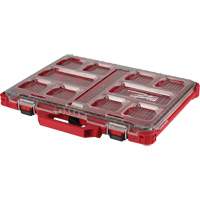 Packout Low-Profile Organizer, 19-3/4" x 16-2/5" x 2-1/2", Black/Red Pronet Distribution