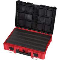 Packout Tool Case with Customizable Insert, 20-7/10" x 15-1/5" x 6-1/5", Black/Red Pronet Distribution