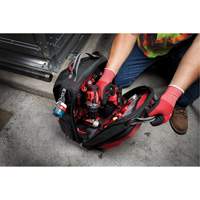 Packout Backpack, 15-3/4" L x 11-4/5" W, Black/Red, Ballistic Pronet Distribution