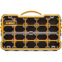 Compartment Pro Organizer, 11" W x 17-5/8" D x 2-7/8" H, Black/Yellow Pronet Distribution