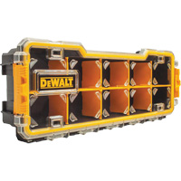 Compartment Pro Organizer, 6-5/8" W x 17-5/8" D x 2-7/8" H, Black/Yellow Pronet Distribution
