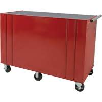 Chariot &agrave; outils industriel, 12 tiroirs, 56" la x 24-1/2" p x 38-1/8" h, Rouge Pronet Distribution