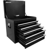 Truck Tool Box, 27" W, 5 Drawers, Black Pronet Distribution