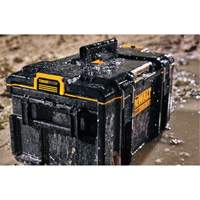 Grande boîte &agrave; outils ToughSystem 2.0, 21-3/4" x 14-3/4" x 12-3/8", Noir Pronet Distribution
