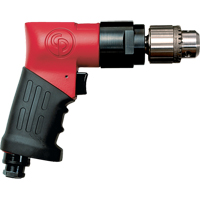 Perceuses non r&eacute;versibles, 21 pi³/min, 1/4" NPTF, 89 dBA, 3/8" mandrin, Avec cl&eacute; Pronet Distribution