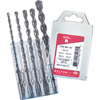 SDS+ Drill Sets, 5 Pieces, Alloy Steel Pronet Distribution