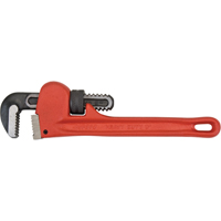 Pipe Wrench, 1" Jaw Capacity, 8" Long, Powder Coated Finish Pronet Distribution