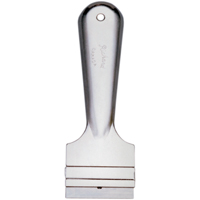 Razor Scrapers, High-Carbon Steel Blade, 1-1/2" Wide, Metal Handle Pronet Distribution