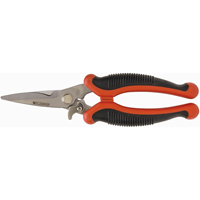 Easy Snip Utility Shear, 4" Cut Length, Straight Handle Pronet Distribution