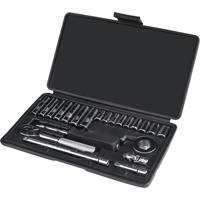 Jeu de douilles, 22 Mcx, Prise de 1/4", Profond Pronet Distribution