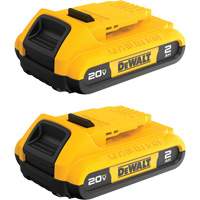 Blocs-piles Max* Compact, Lithium-ion, 20 V, 2 A Pronet Distribution