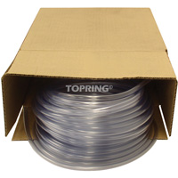Tubing, Air/Water, 0.625" OD x 100' L, PVC, Clear, 30 PSI @ 20°C Pronet Distribution