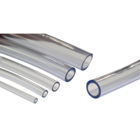 Tubing, Air/Water, 1.25" OD x 100' L, PVC, Clear, 25 PSI  @ 20°C Pronet Distribution