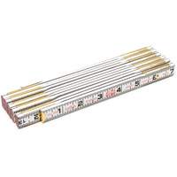 R&egrave;gle de maçon Red End, 6' lo, Bois, Graduations de 1/16" Pronet Distribution