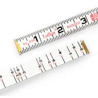 R&egrave;gle de maçon Red End, 6' lo, Bois, Graduations de 1/16" Pronet Distribution