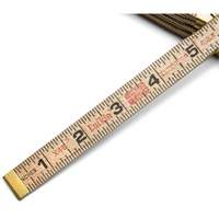 R&egrave;gle pliante, 6' lo, Bois, Graduations de 1/16" Pronet Distribution