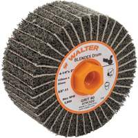 Tambours de finition Two-In-One, 4-1/4" dia. x 2" la, 5/8"-11 Arbre, Grain 80 Pronet Distribution