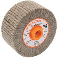 Tambour de conditionnement de surface Blendex, 4-1/4" dia. x 2" la, 5/8"-11 Arbre, Grain Fin Pronet Distribution