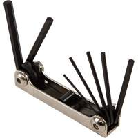 Folding Hex Key Set, 7 Pcs., Metric Pronet Distribution