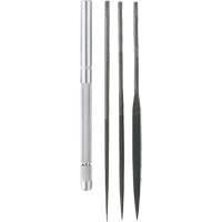 Needle File Set with Handle, 4 Pcs Pronet Distribution
