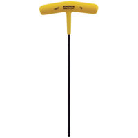 Cl&eacute; hexagonale individuelle SAE, embout Hexagonale, 7/64" x 6,1" lo, Poign&eacute;e en T Pronet Distribution