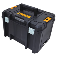 Coffre &agrave; outils profond TSTAK, 17-1/4" x 13" x 11-7/8", Noir Pronet Distribution