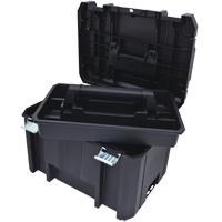 Coffre &agrave; outils profond TSTAK, 17-1/4" x 13" x 11-7/8", Noir Pronet Distribution
