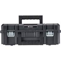 Coffre &agrave; outils avec dessus plat TSTAK II, 17-1/4" x 13" x 6-3/8", Noir Pronet Distribution