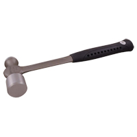 Ball Pein Hammer with Forged Handle, 12 oz./8 oz. Head Weight, Plain Face Pronet Distribution