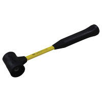 Soft Face Hammer, 16 oz. Head Weight, 12-1/2" L Pronet Distribution