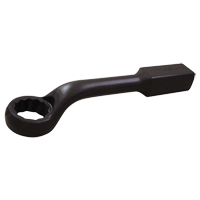 Cl&eacute; polygonale &agrave; choc, 12 pans, 27 mm, d&eacute;cal&eacute;es de 45°, Fini Oxyde noir Pronet Distribution