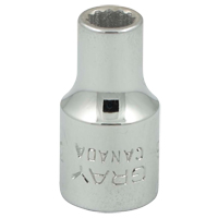 Douille, 3/16", Prise 1/4", 12 pans Pronet Distribution