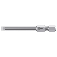 M&egrave;che pour tournevis &eacute;lectrique, Fente, Embout 3 mm, Prise 1/4", Longueur 2-3/4" Pronet Distribution