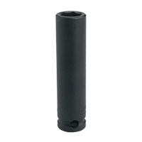Douille, Chocs, 13 mm, Prise 3/8", 6 pans, Profond Pronet Distribution