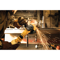 Trigger Switch Angle Grinder, 6", 120 V, 13 A, 9000 RPM Pronet Distribution