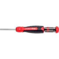 Ratcheting Tamperproof Screwdriver, 8-1/2" L, Cushion Grip Handle Pronet Distribution